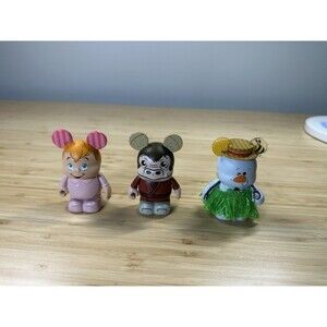 Disney Vinylmation Mixed Lot of 3 Figures Frozen Peter Pan Star Wars Collectible